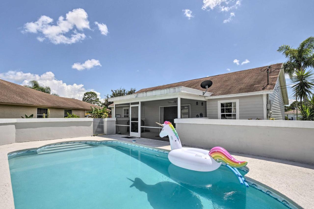 Charming Port St Lucie Getaway With Pool! Villa Port St. Lucie Exterior photo